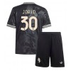 Baby Fußballbekleidung Juventus Jonathan David #30 3rd Trikot 2025-26 Kurzarm (+ kurze hosen)